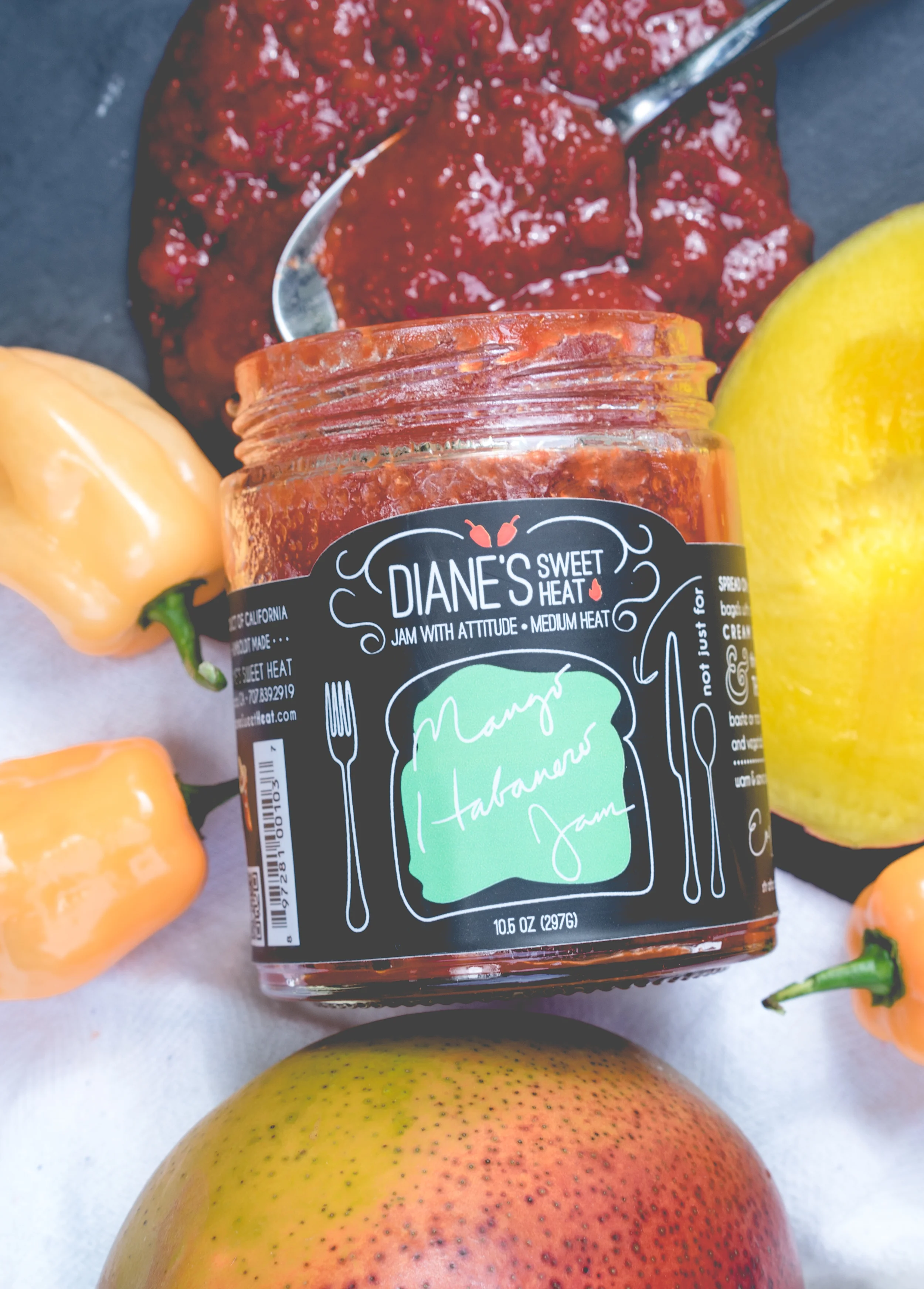 Diane's Sweet Heat | Mango-Habanero Jam