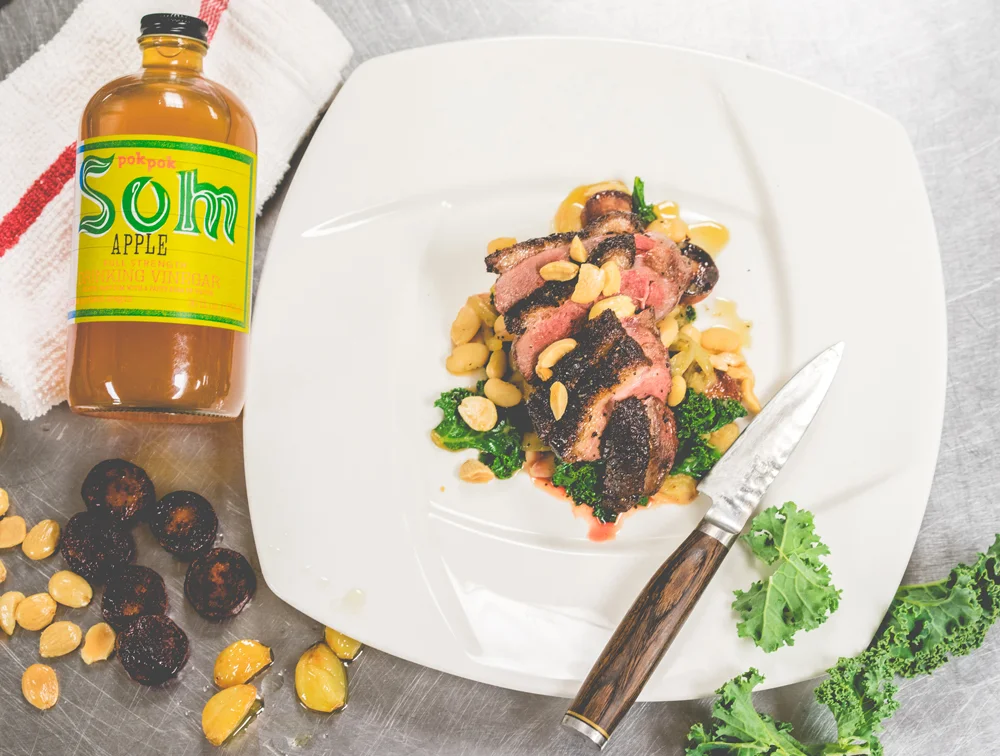 Crispy Duck Breast | Apple Gastrique
