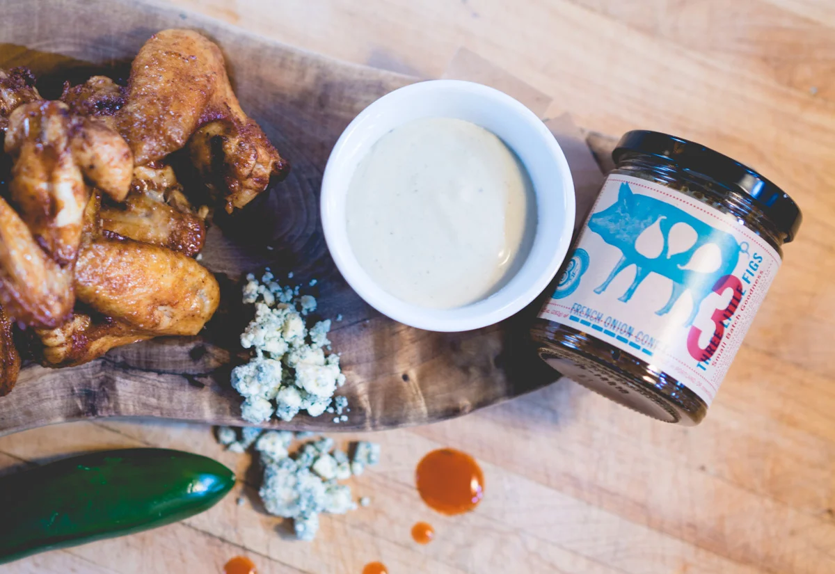 Sriracha Fried Chicken Wings