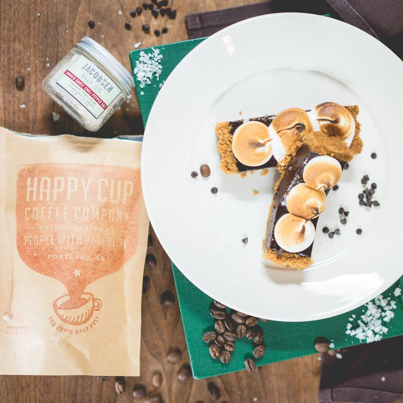 Campfire S'mores Tart