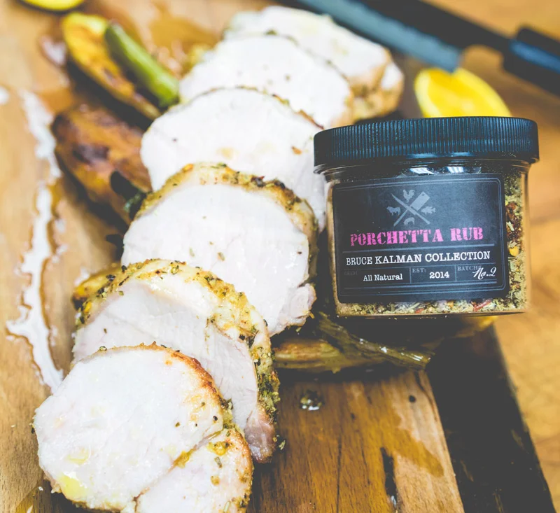 Pork Loin | Fingerling Potatoes | Meyer Lemon | Porchetta Rub