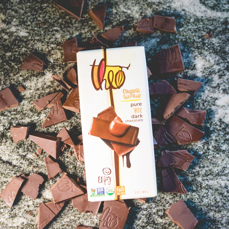 70% Pure Chocolate Bar