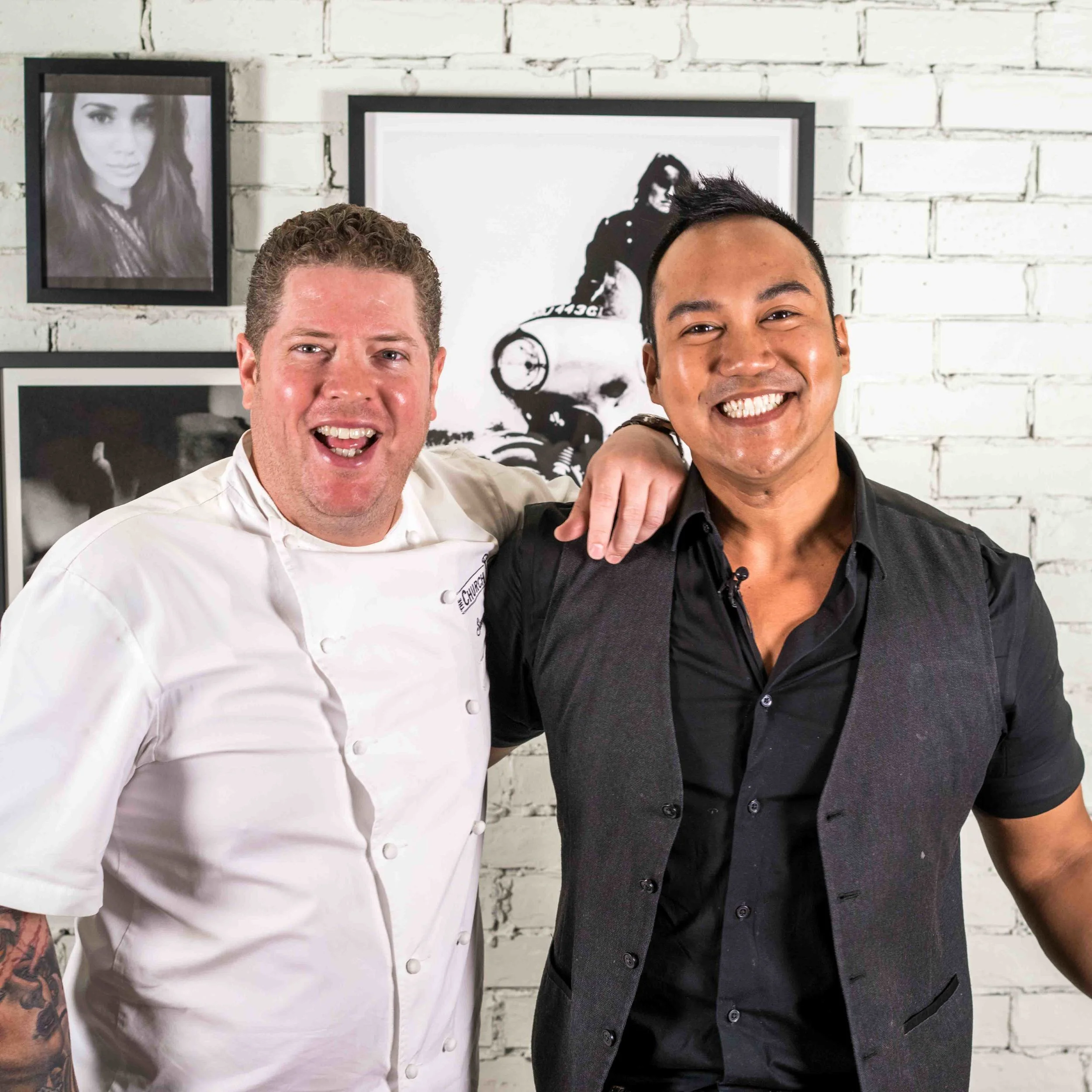 Chef Steven Fretz + Mixologist Devon Espinosa