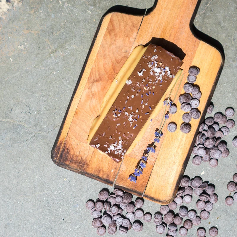Salted Chocolate Lavender Bar