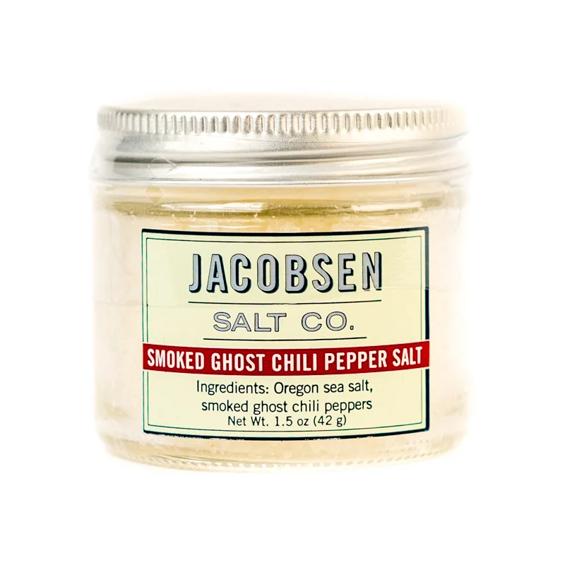Smoked Ghost Chili Pepper Salt