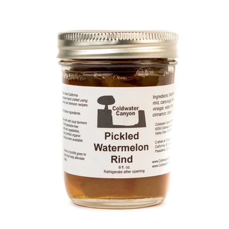 Pickled Watermelon Rind
