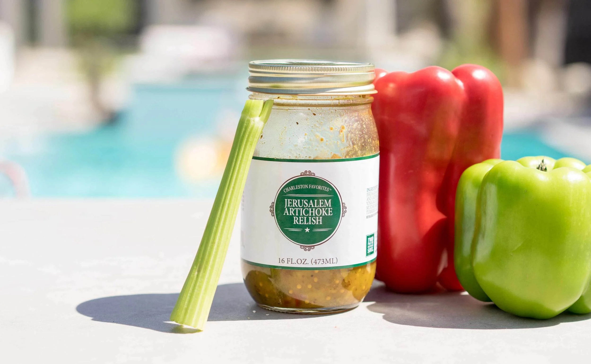 Jerusalem Artichoke Relish