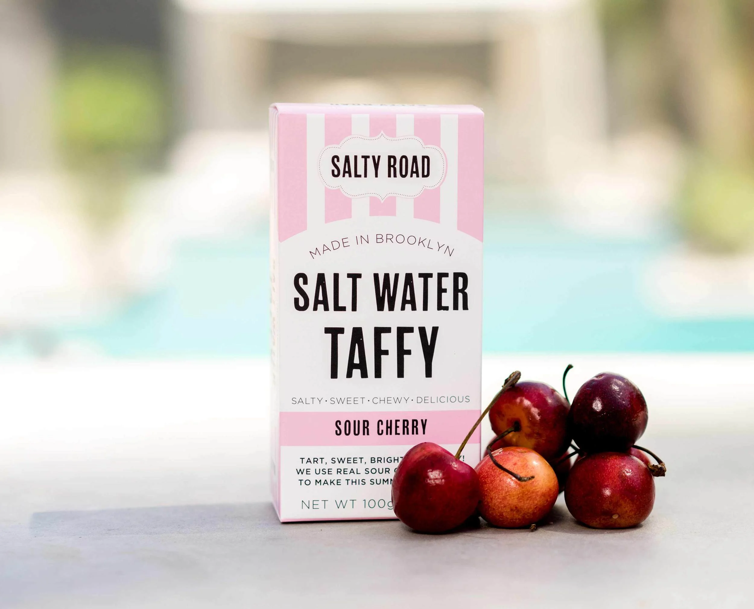 Sour Cherry Salt Water Taffy