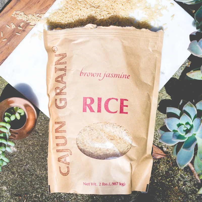 Cracked Brown Jasmine Rice