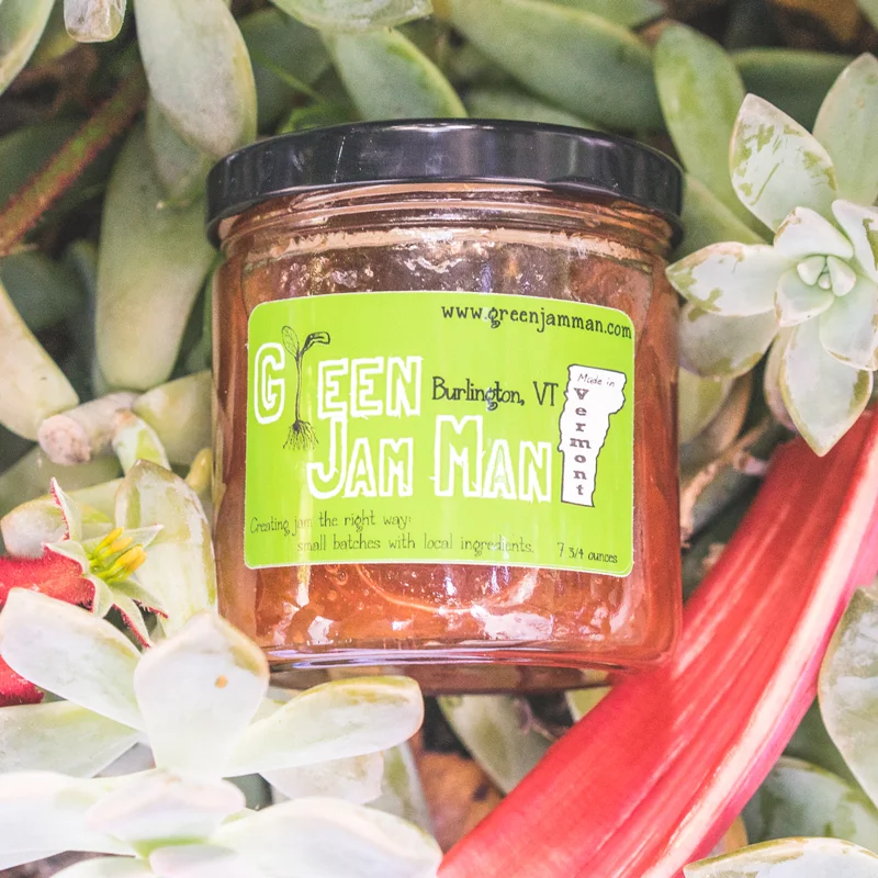 Cherry-Apricot-Rhubarb Jam