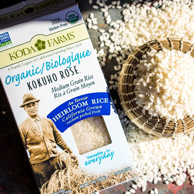 Heirloom Kokuho Rose Rice