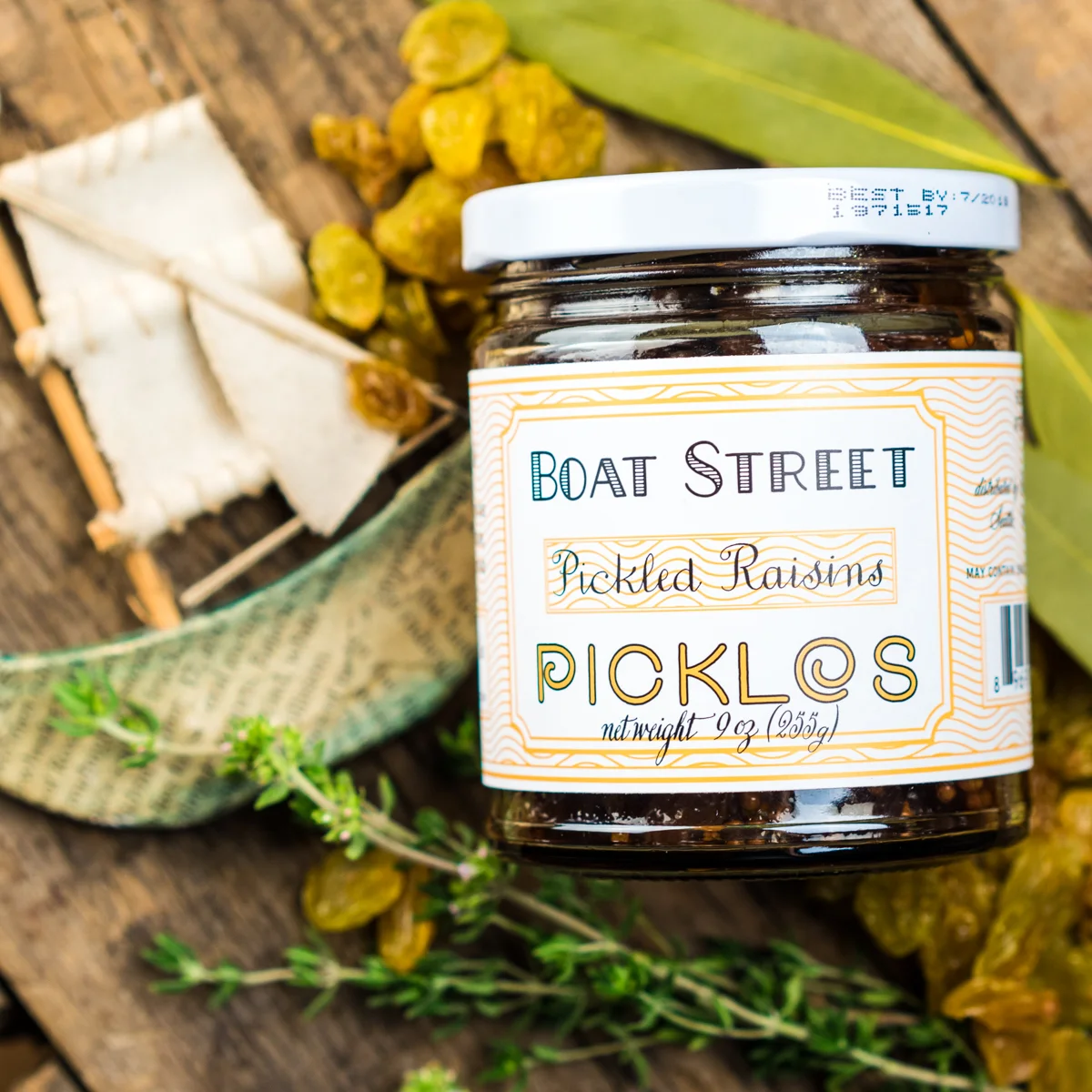 Pickled Raisins