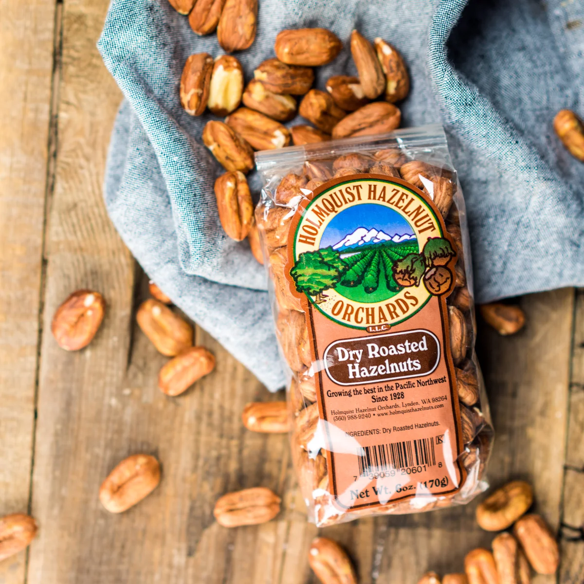 Dry Roasted Hazelnuts