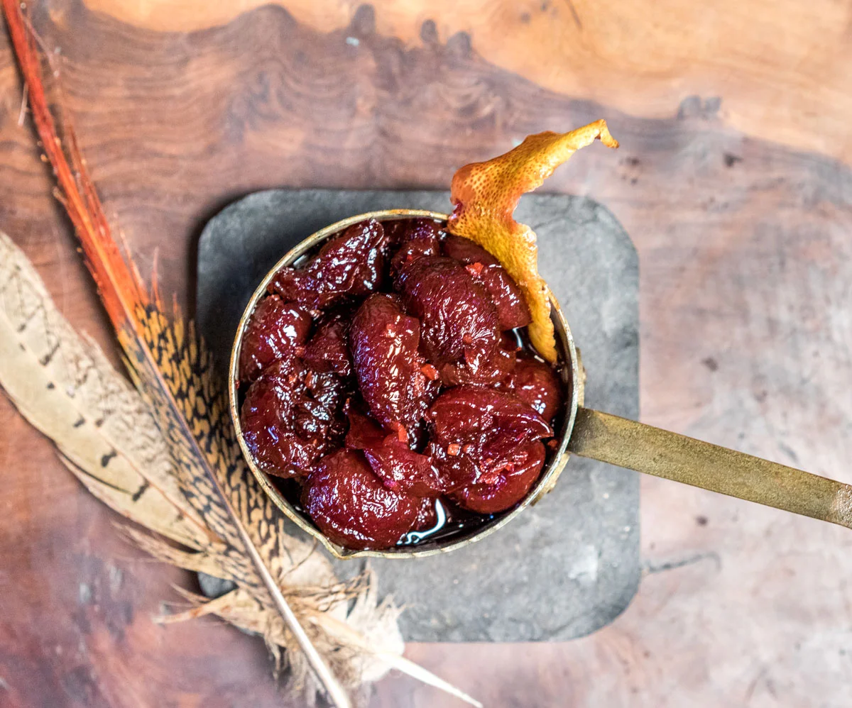 Pickled Cherry Sauce