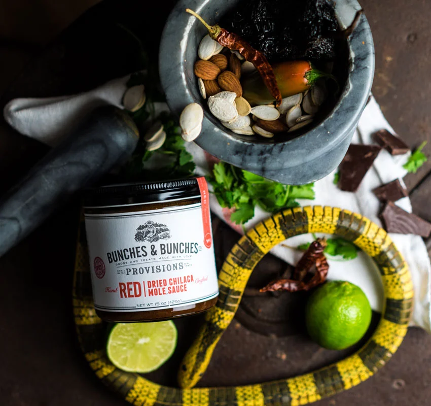 Red Dried Chilaca Mole Sauce