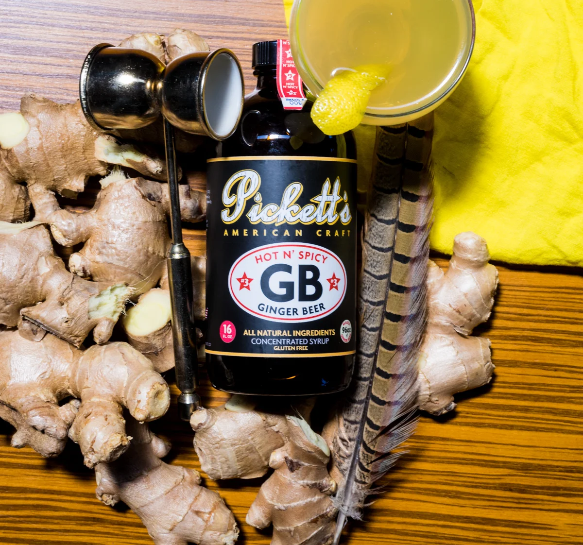 Hot 'n' Spicy Ginger Beer Concentrate