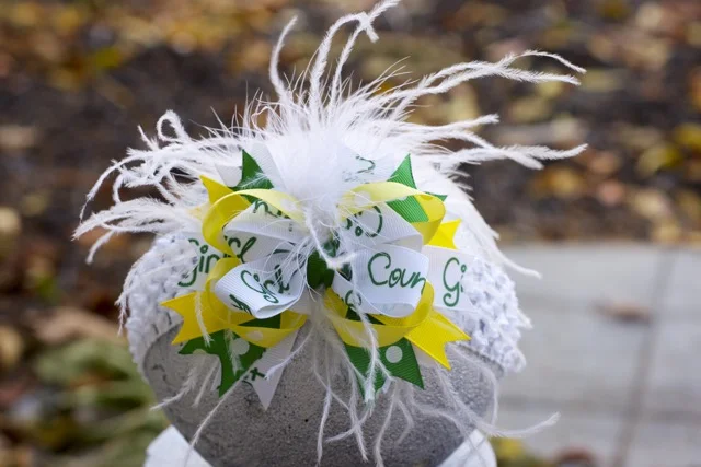 Over The Top Country Girl White