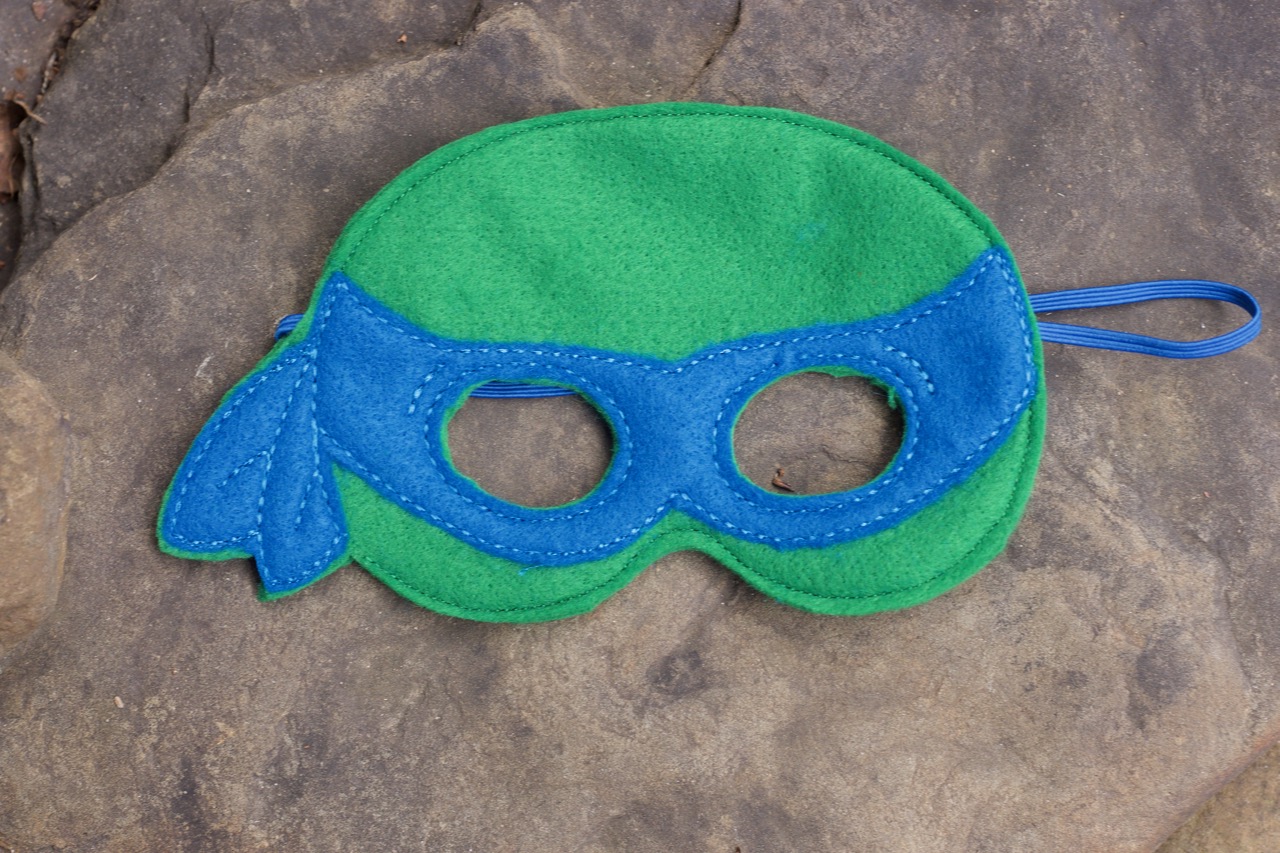 Blue Turtle Mask