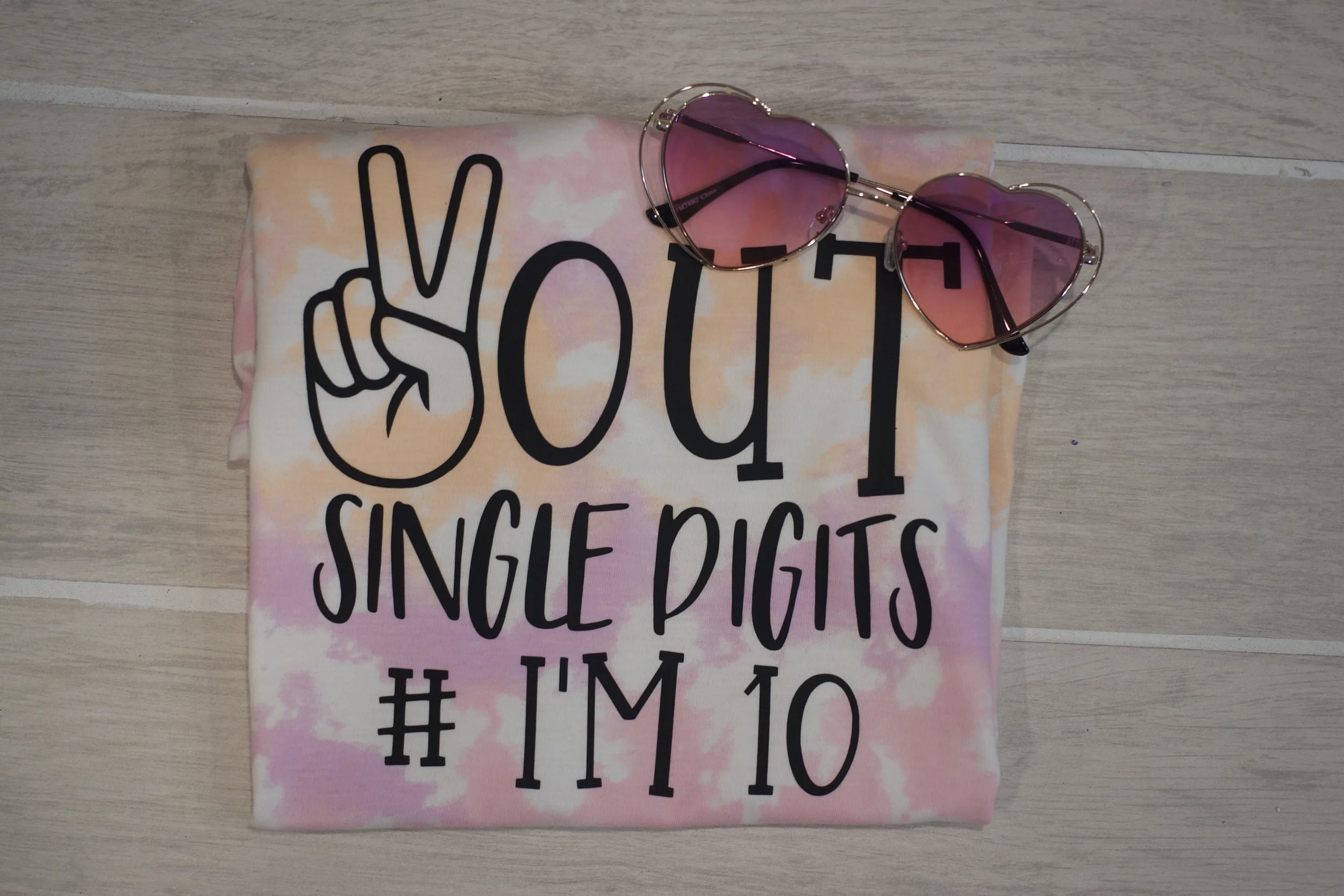 Peace Out Single Digits