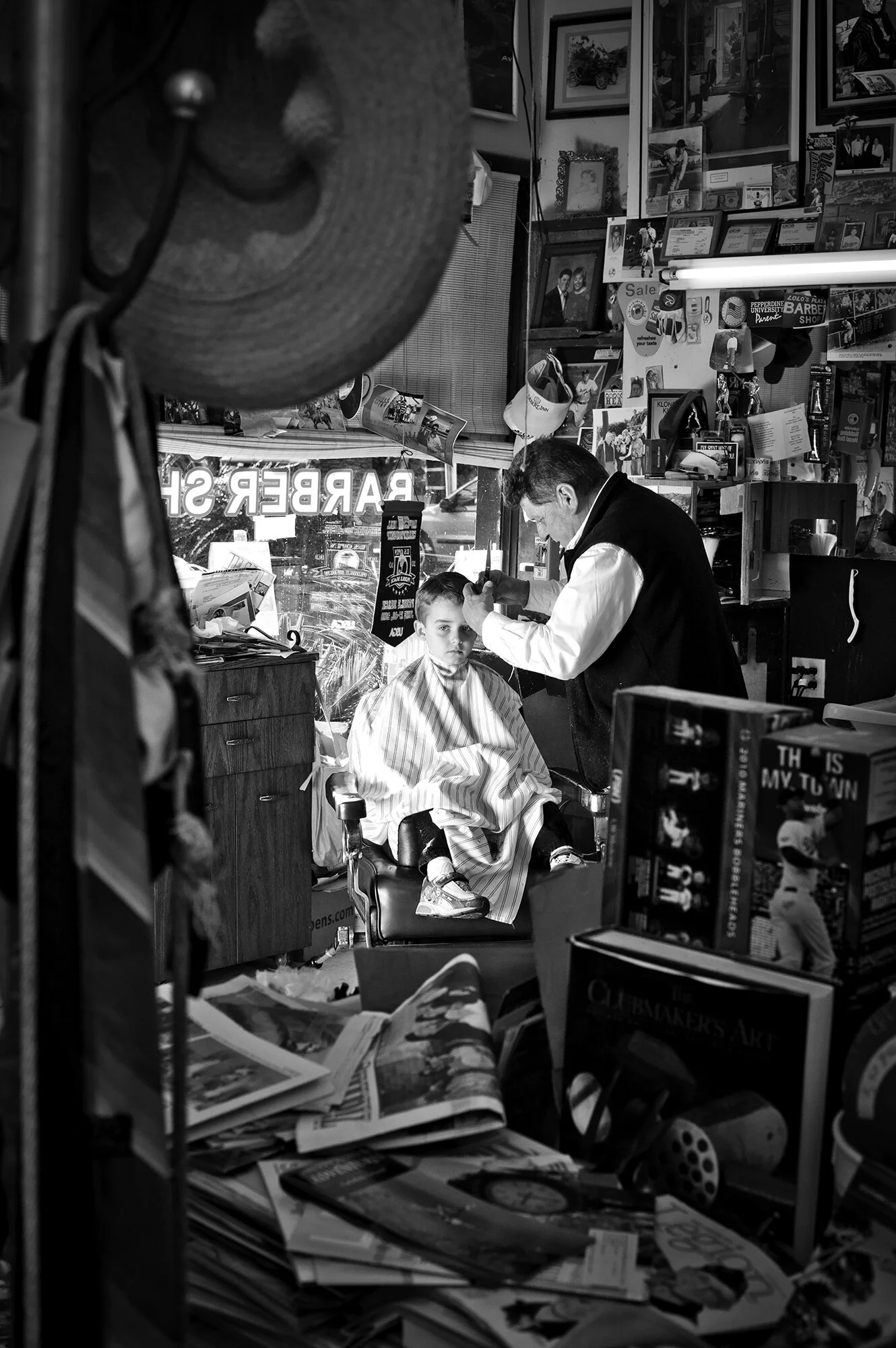 Photographs of Lolo’s Barbershop - Catalina Island, CA  