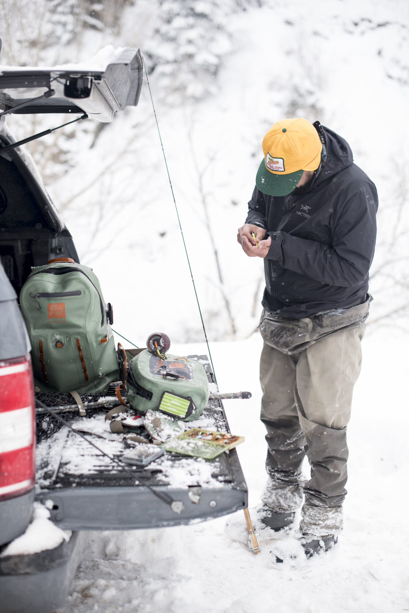 Winter fly fishing - Colorado 