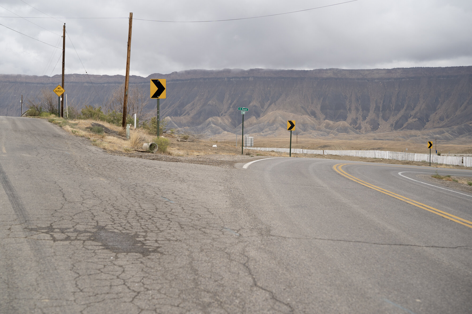  Street scene in Grand Junction, Colorado.  