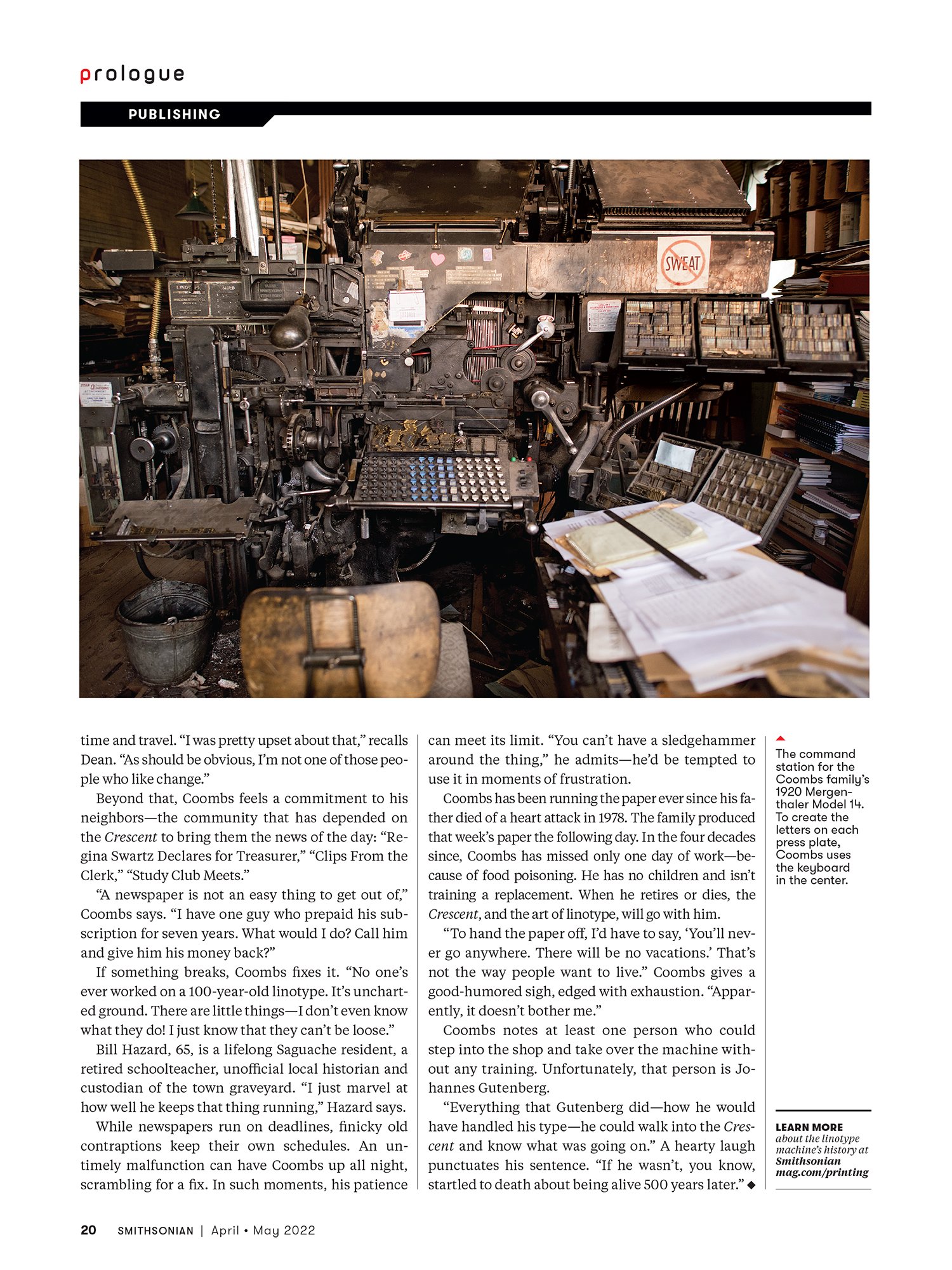 Linotype Machine 