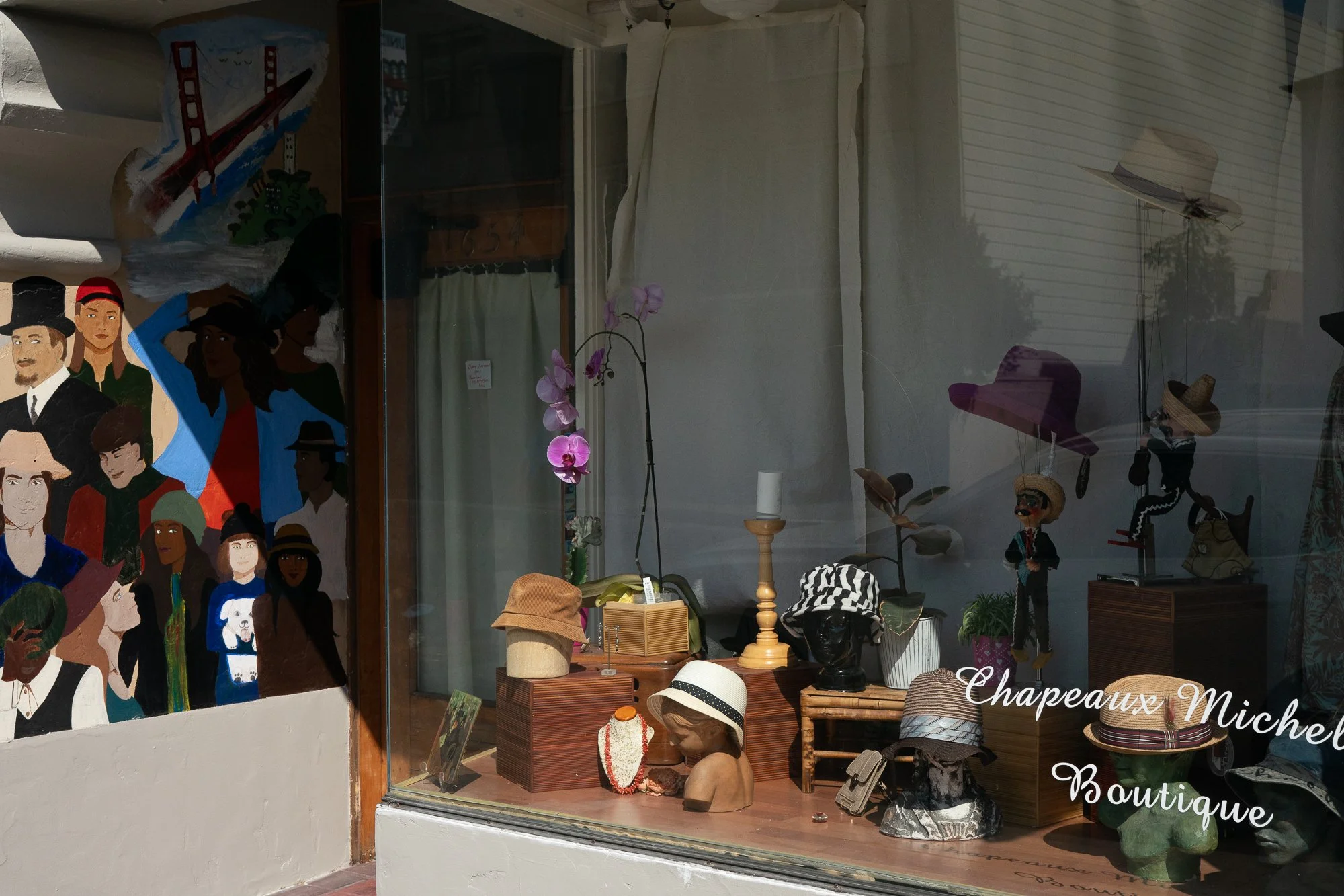  Fine art photograph of a hat store in San Francisco, California 