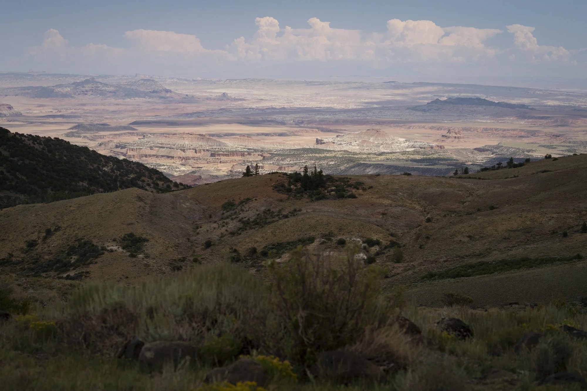 Fine art photograph of a massive desert landscape in Utah