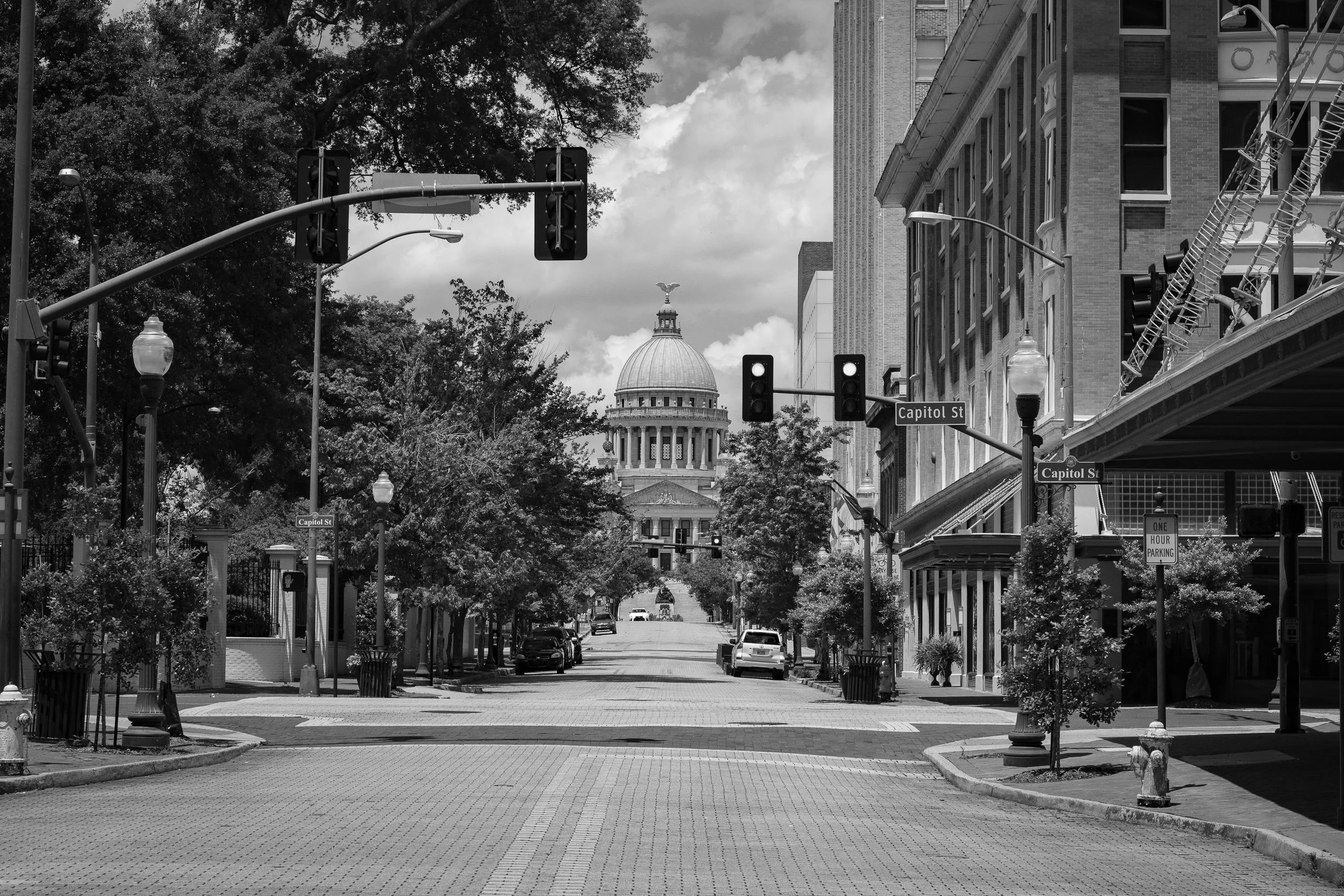 Wall art of the Mississippi State Capital