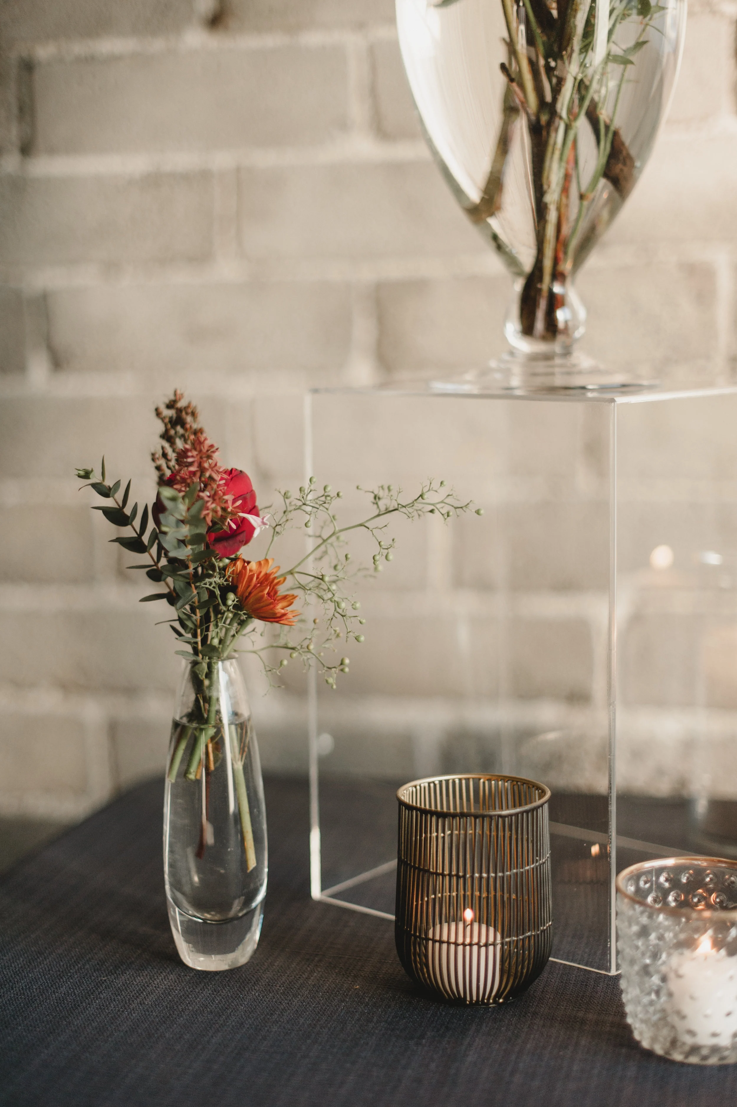 Short Acrylic Pedestal