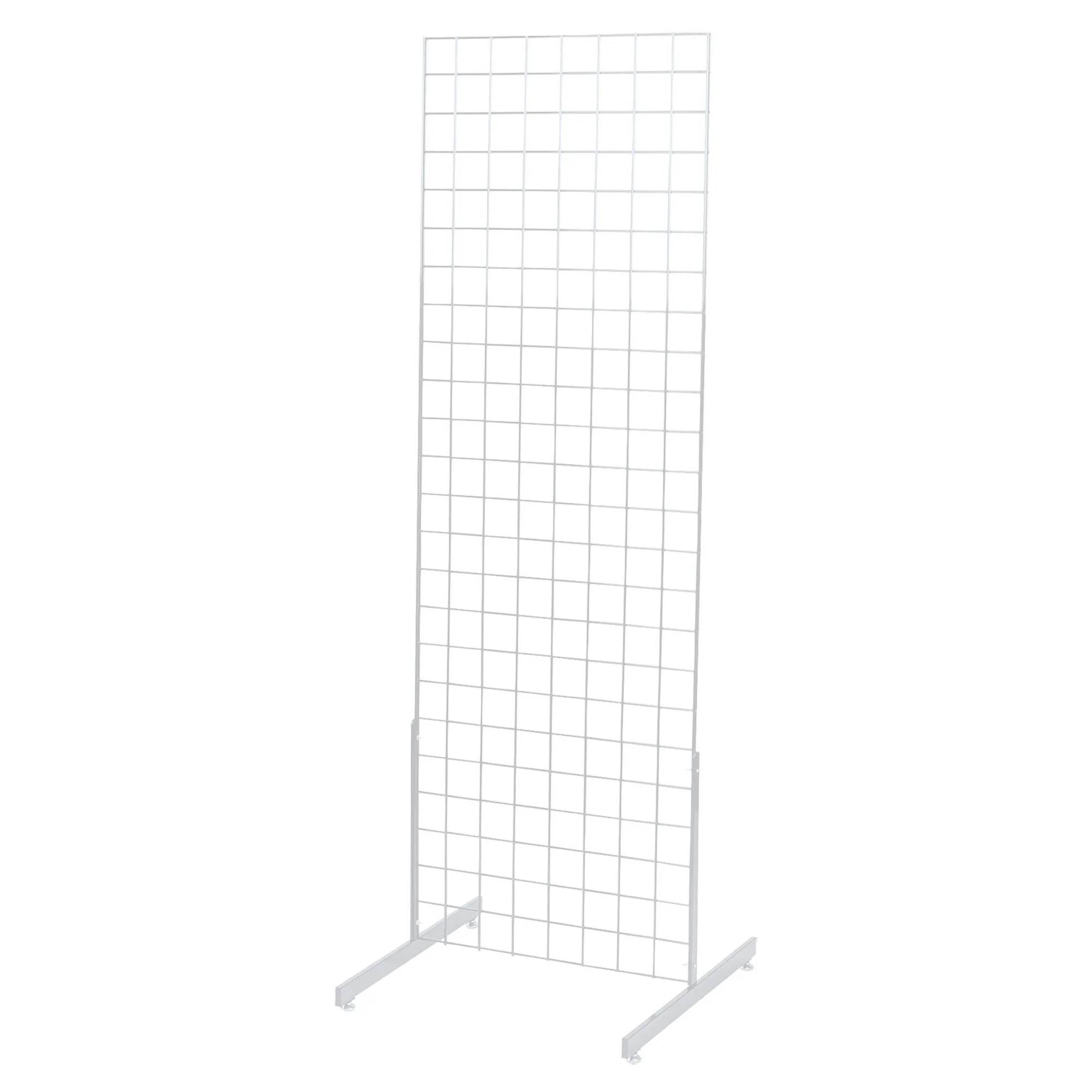 White Metal Grid with Stand