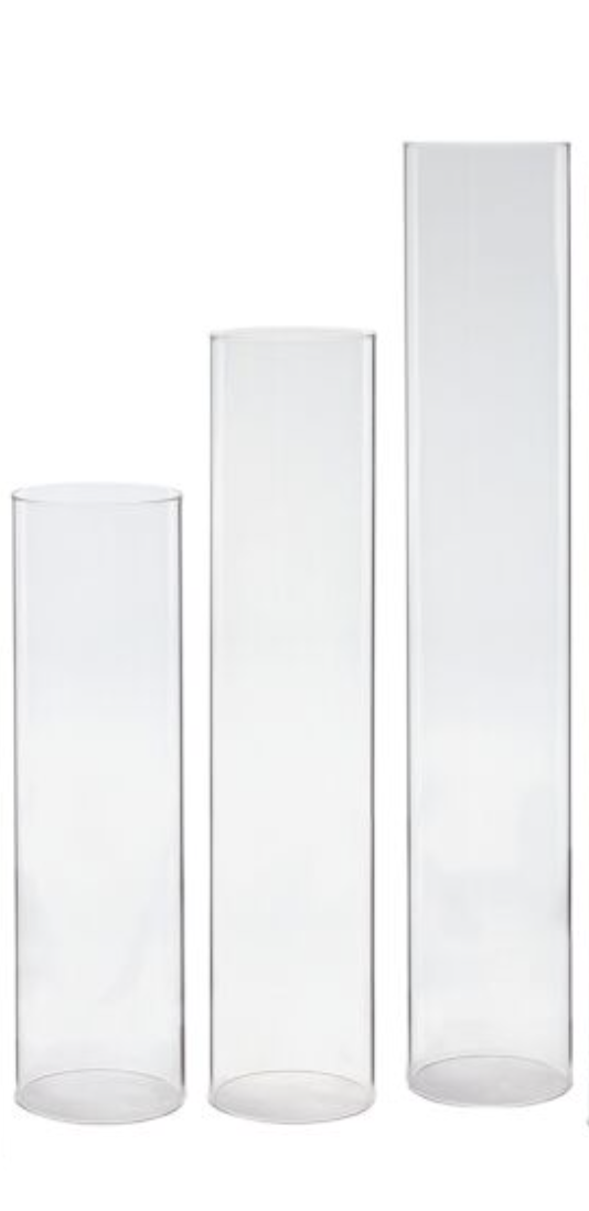 Clear Glass Chimney