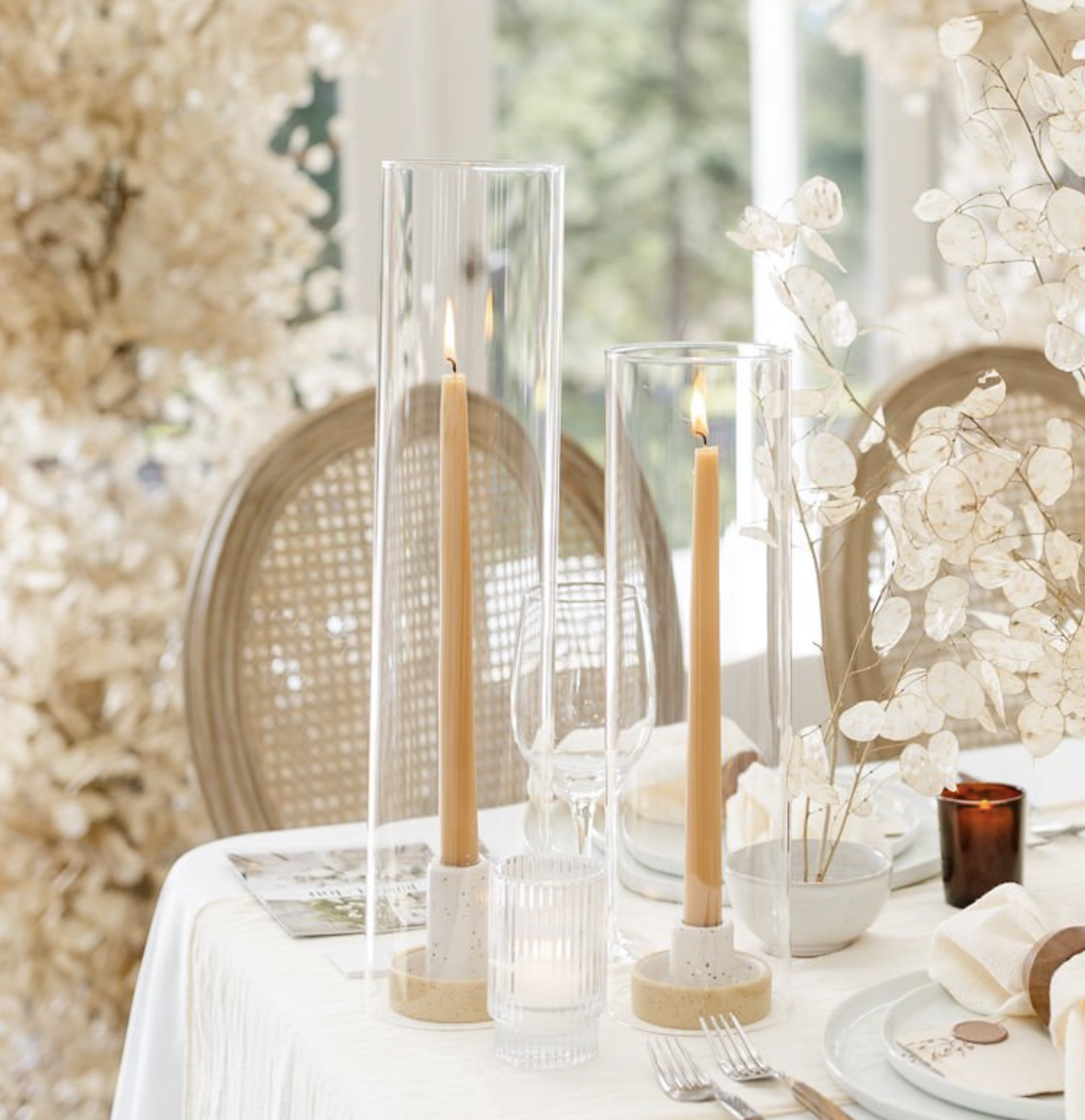 Ceramic Taper Candle Holder
