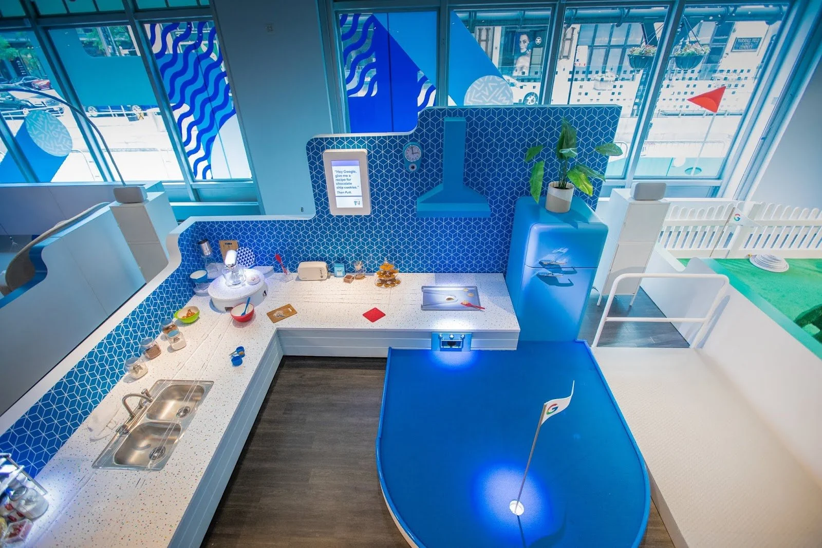 Google Home Mini Golf - Pop Up