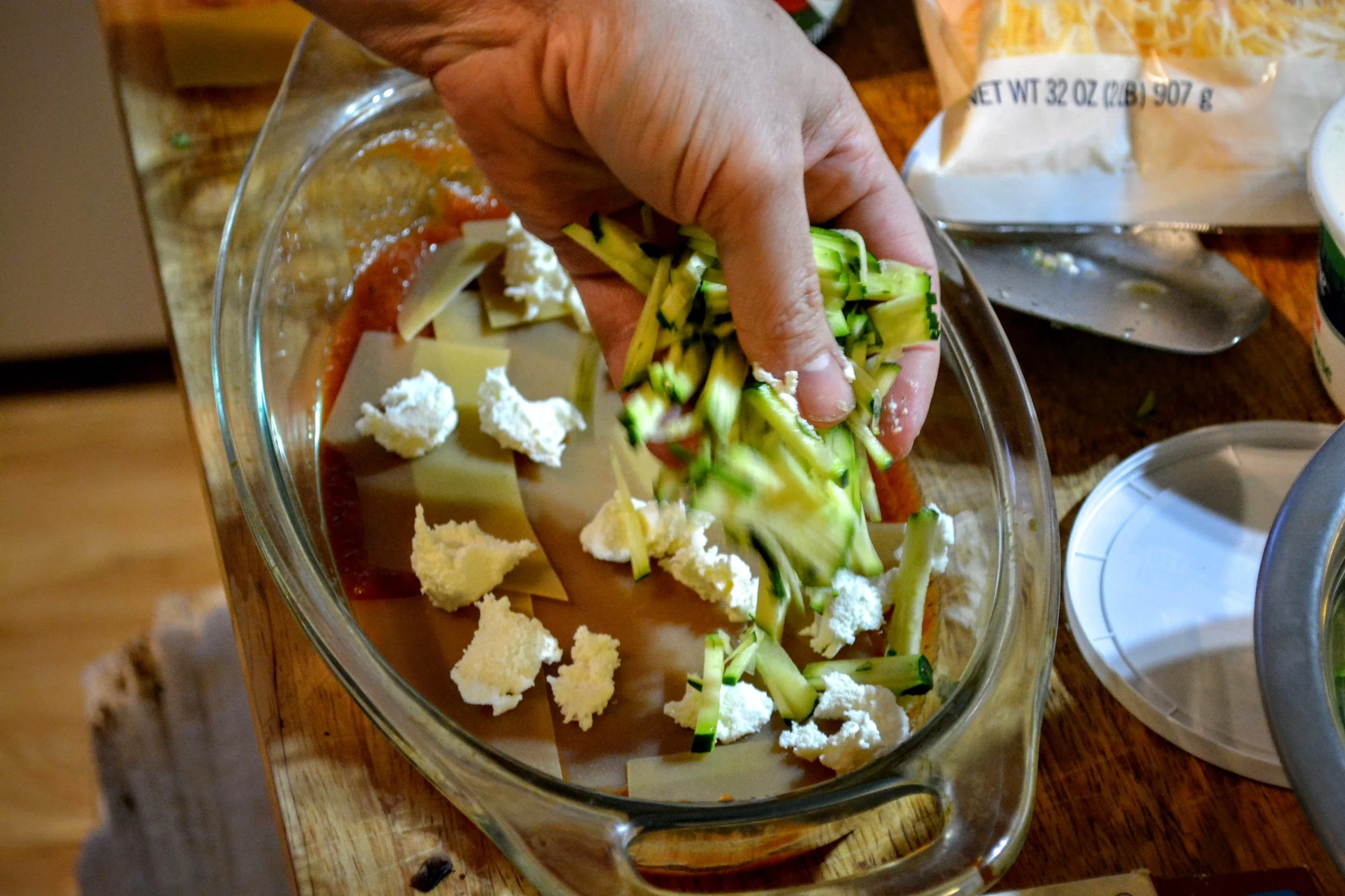 Ricotta and Zucchini!