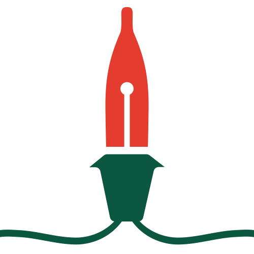 A simple illustration of a Christmas Light