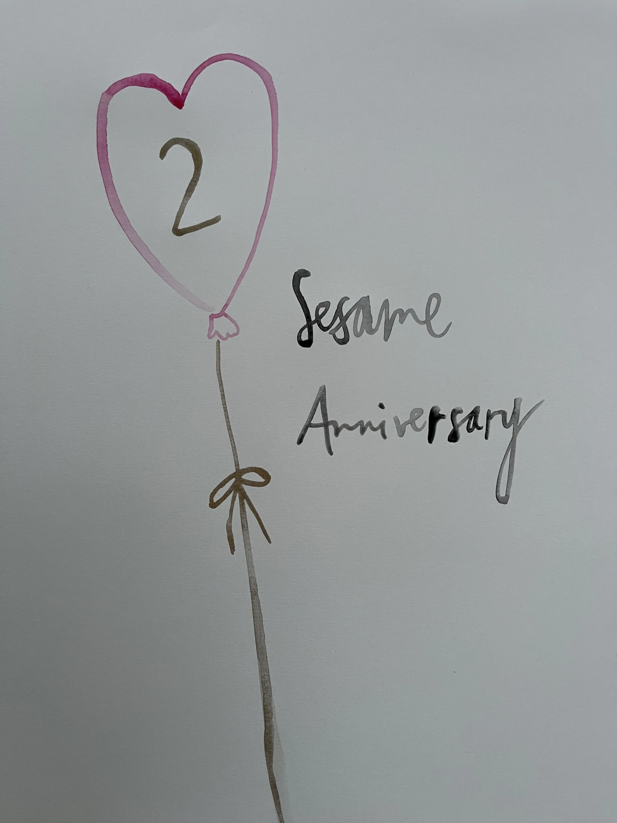 SESAME 2 YEAR ANNIVERSARY