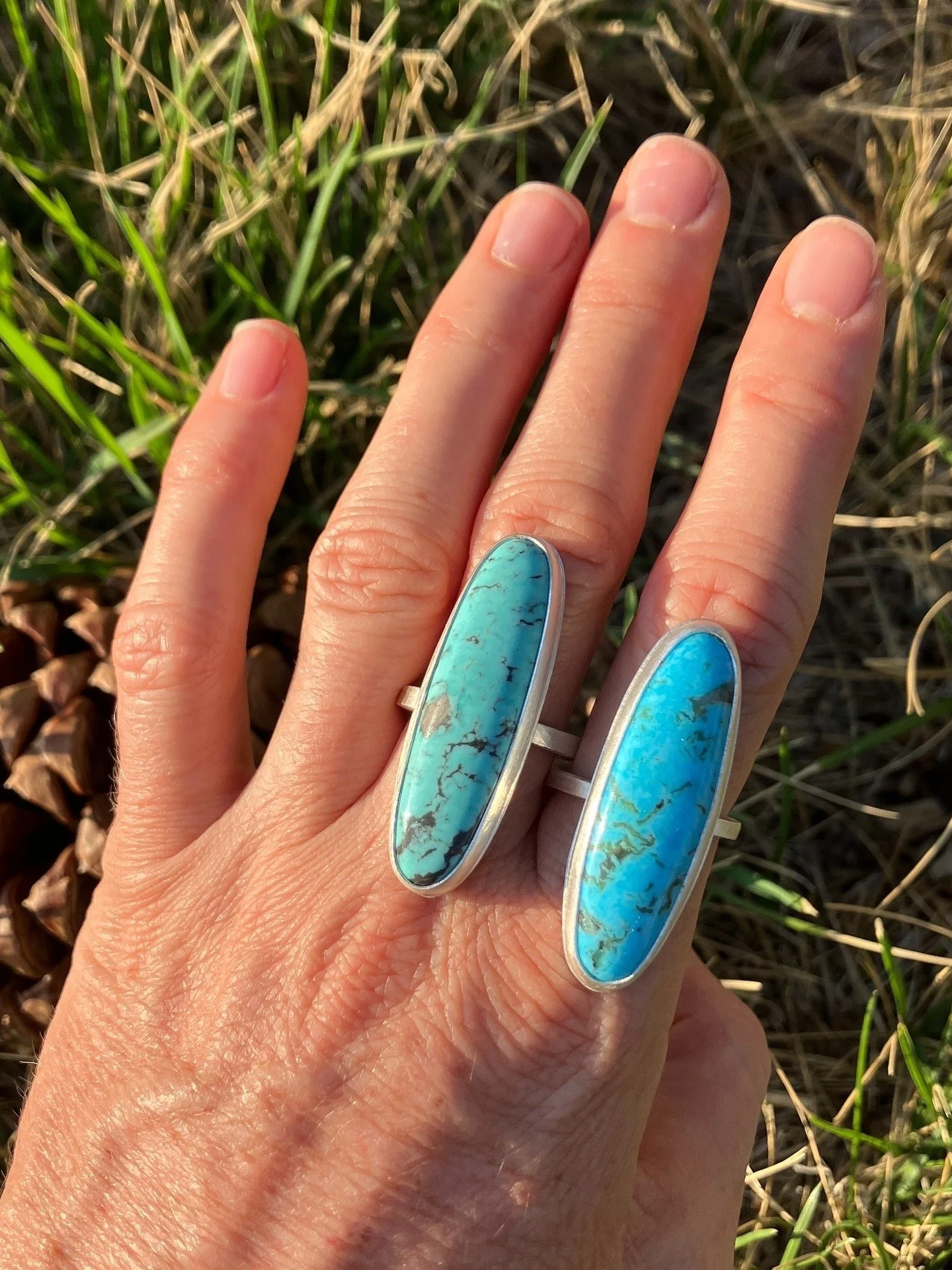 Carico Turquoise Rings