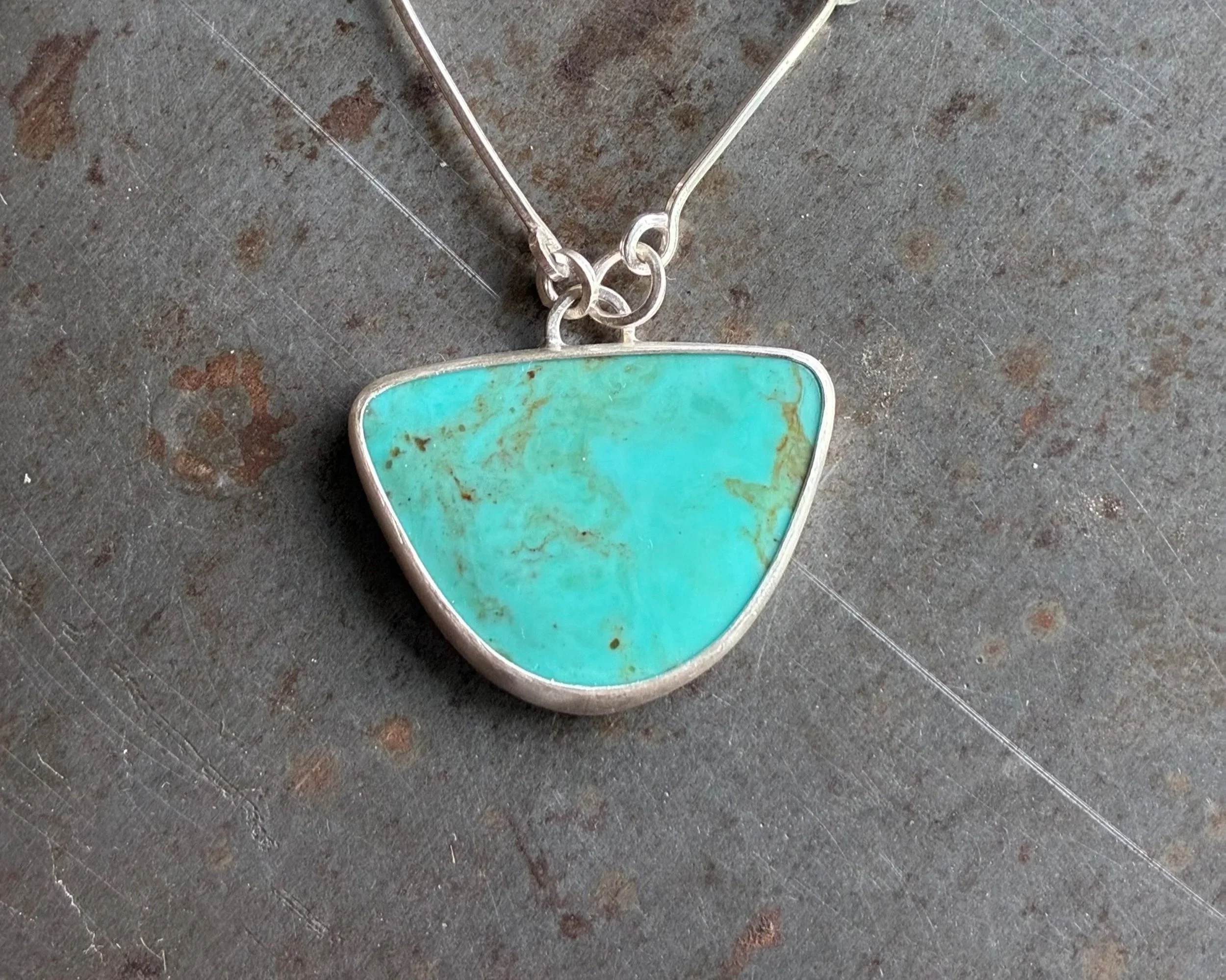 Kingman Turquoise Pendant