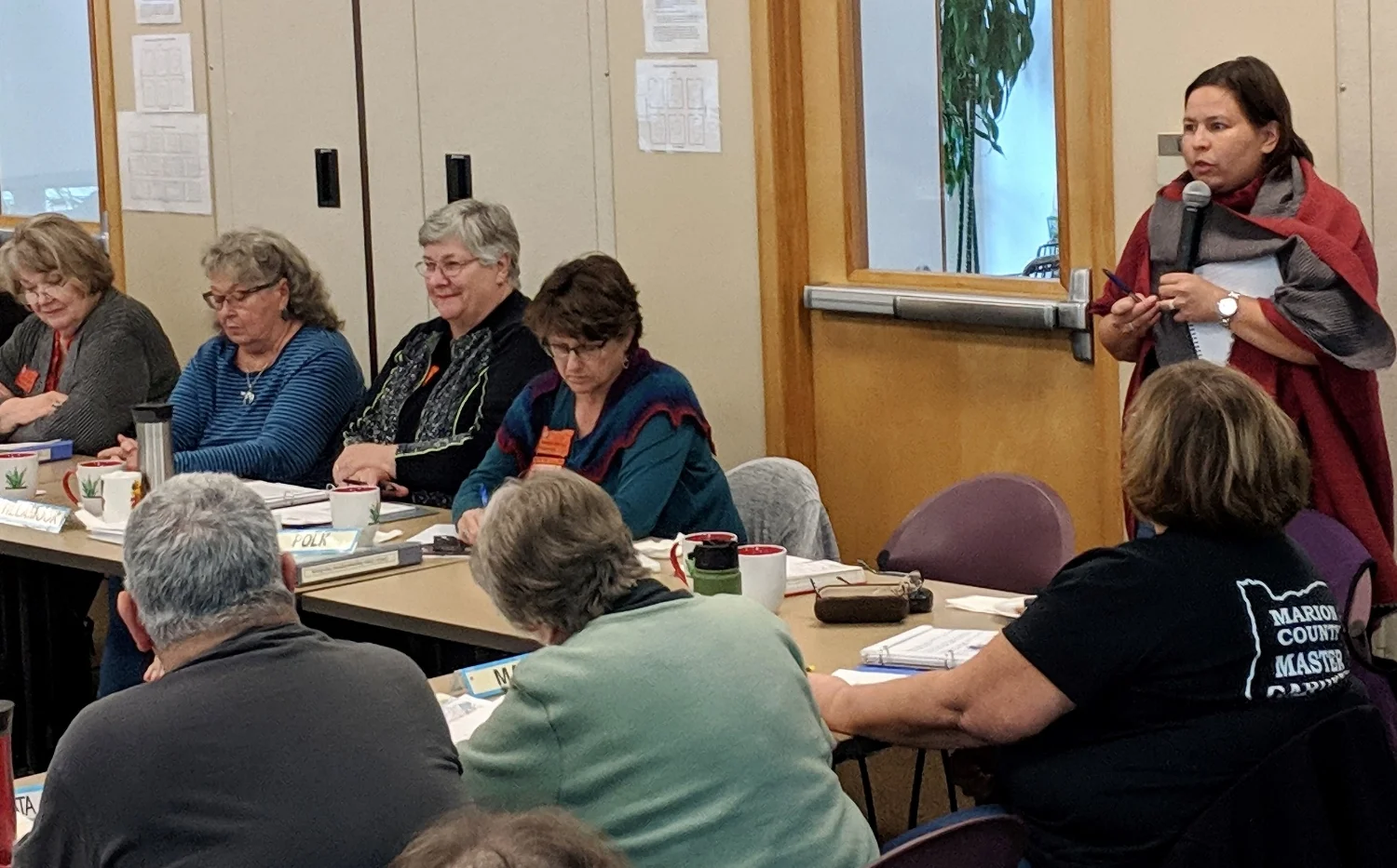 Gail Langellotto updates the OMGA reps on Plant Sale recommendations