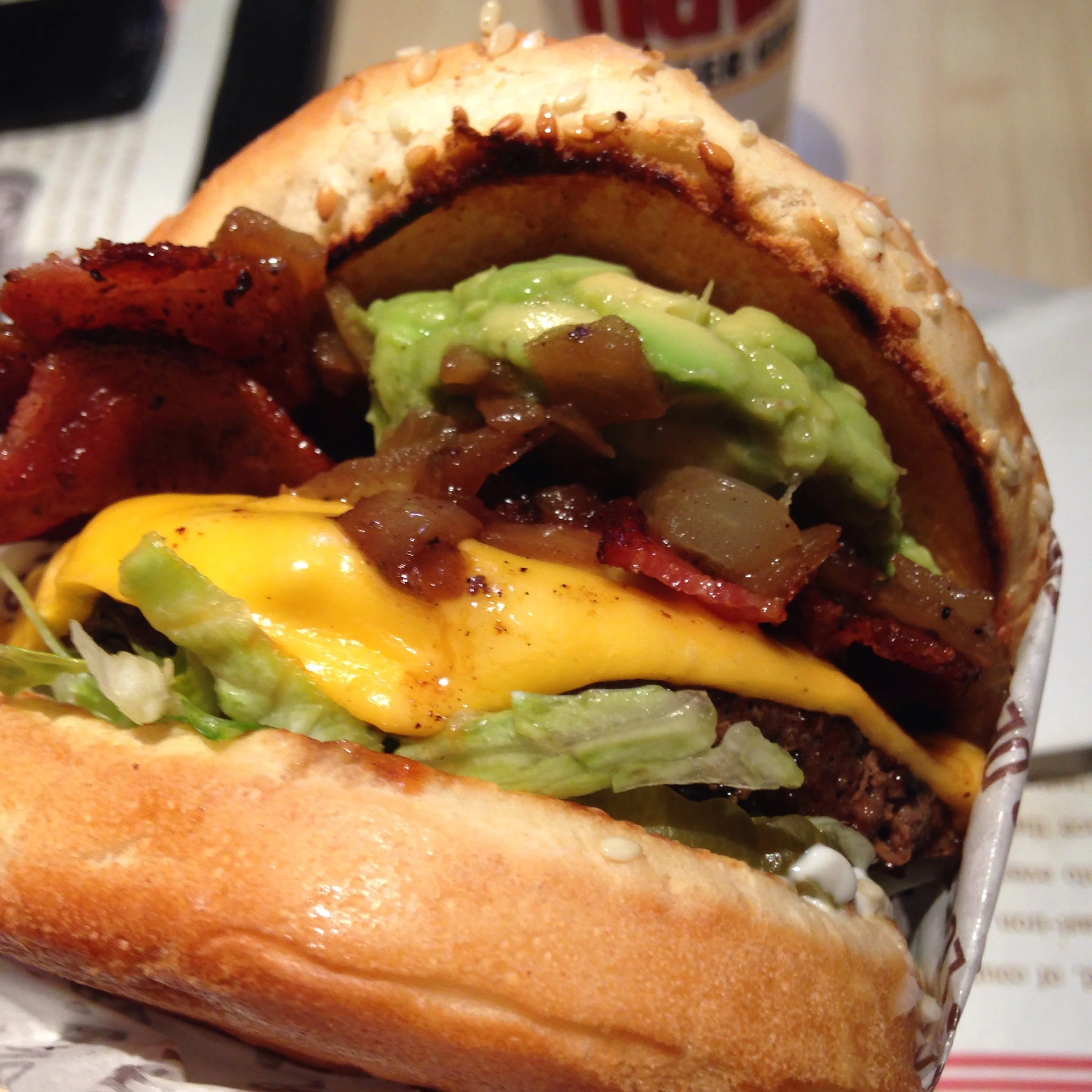 Introduced to Habit Burger Grill and I'm a big fan now.