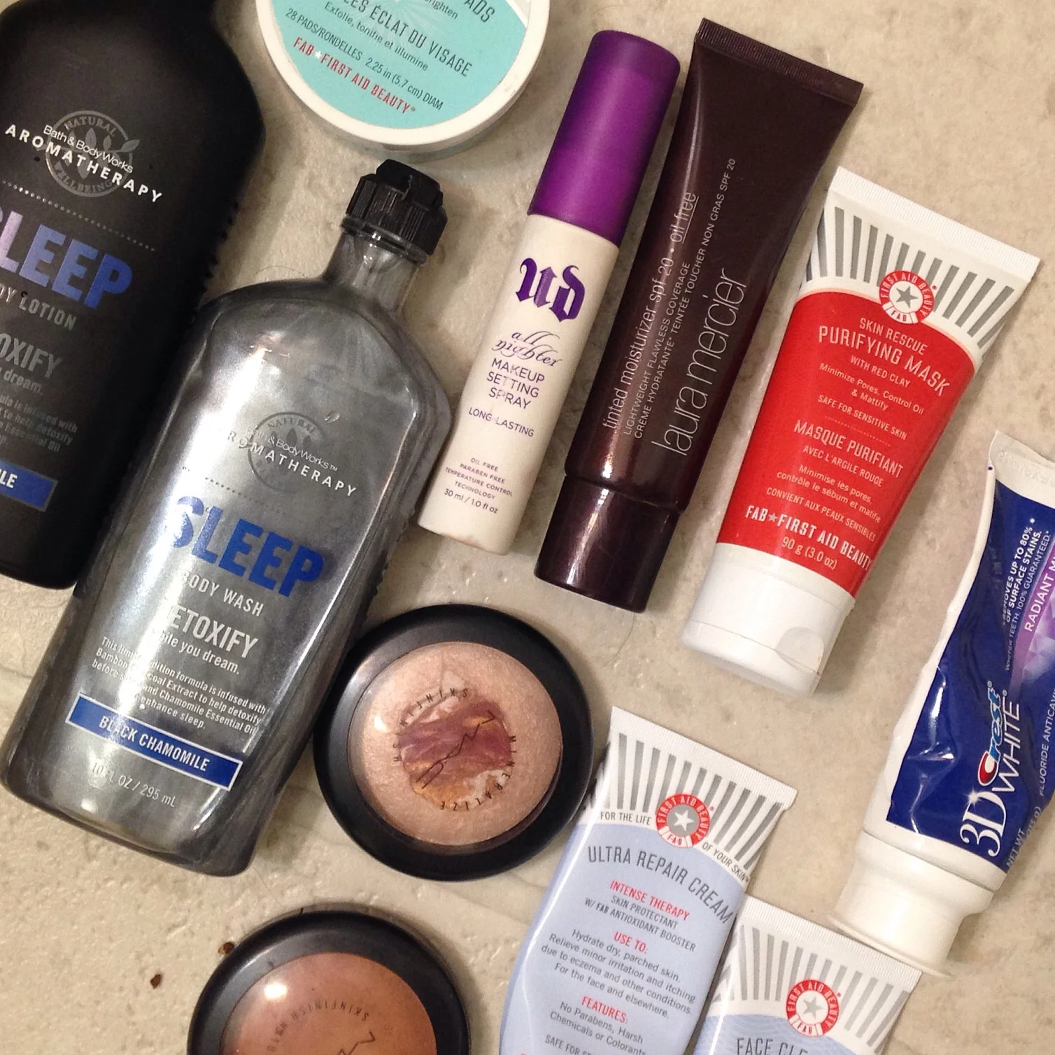All my beauty essentials for march