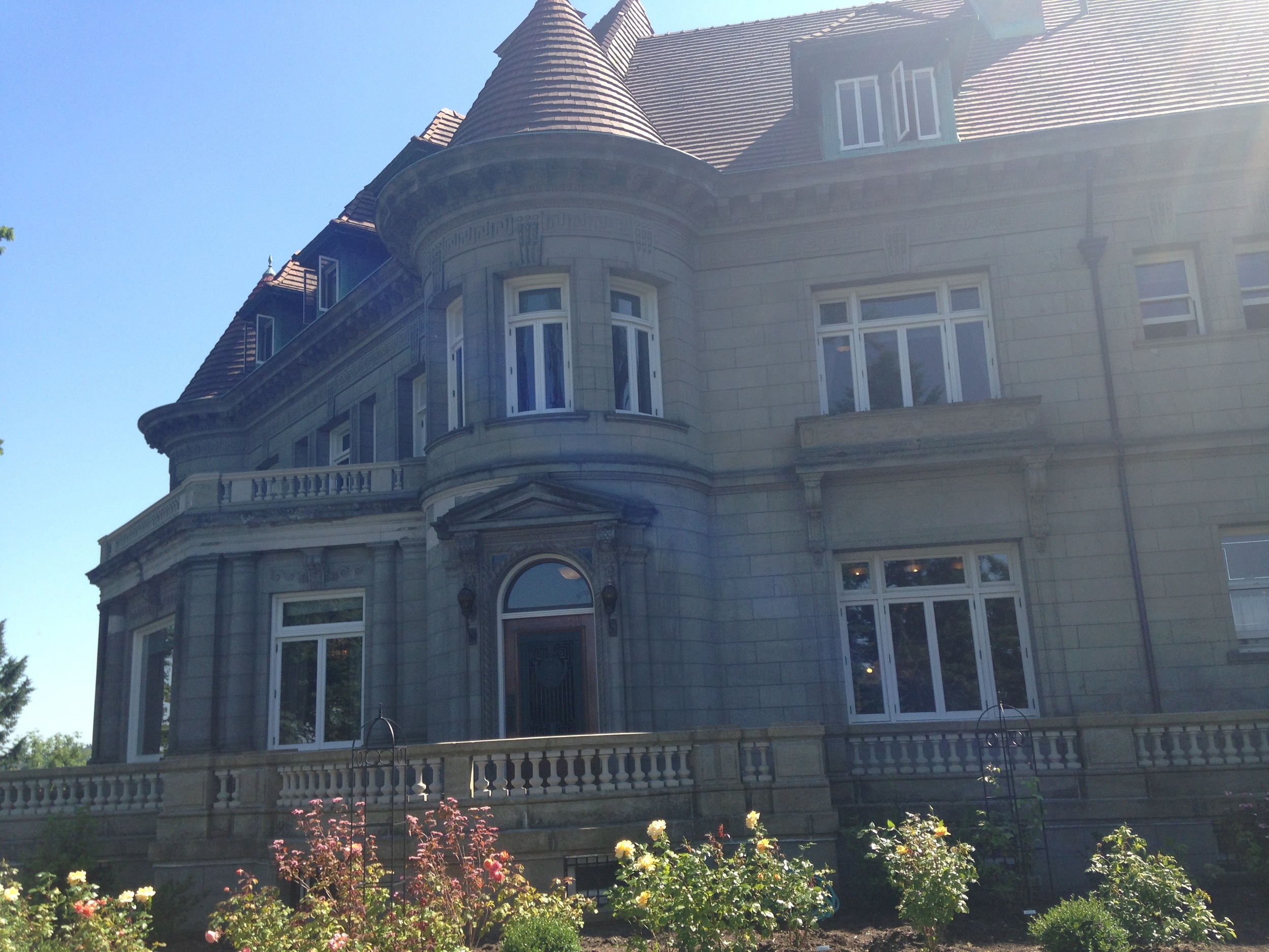 Getting to see some Portland History. The Pittock Mansion was stunning. 