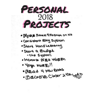 2018 Personal Projects and Goals.png