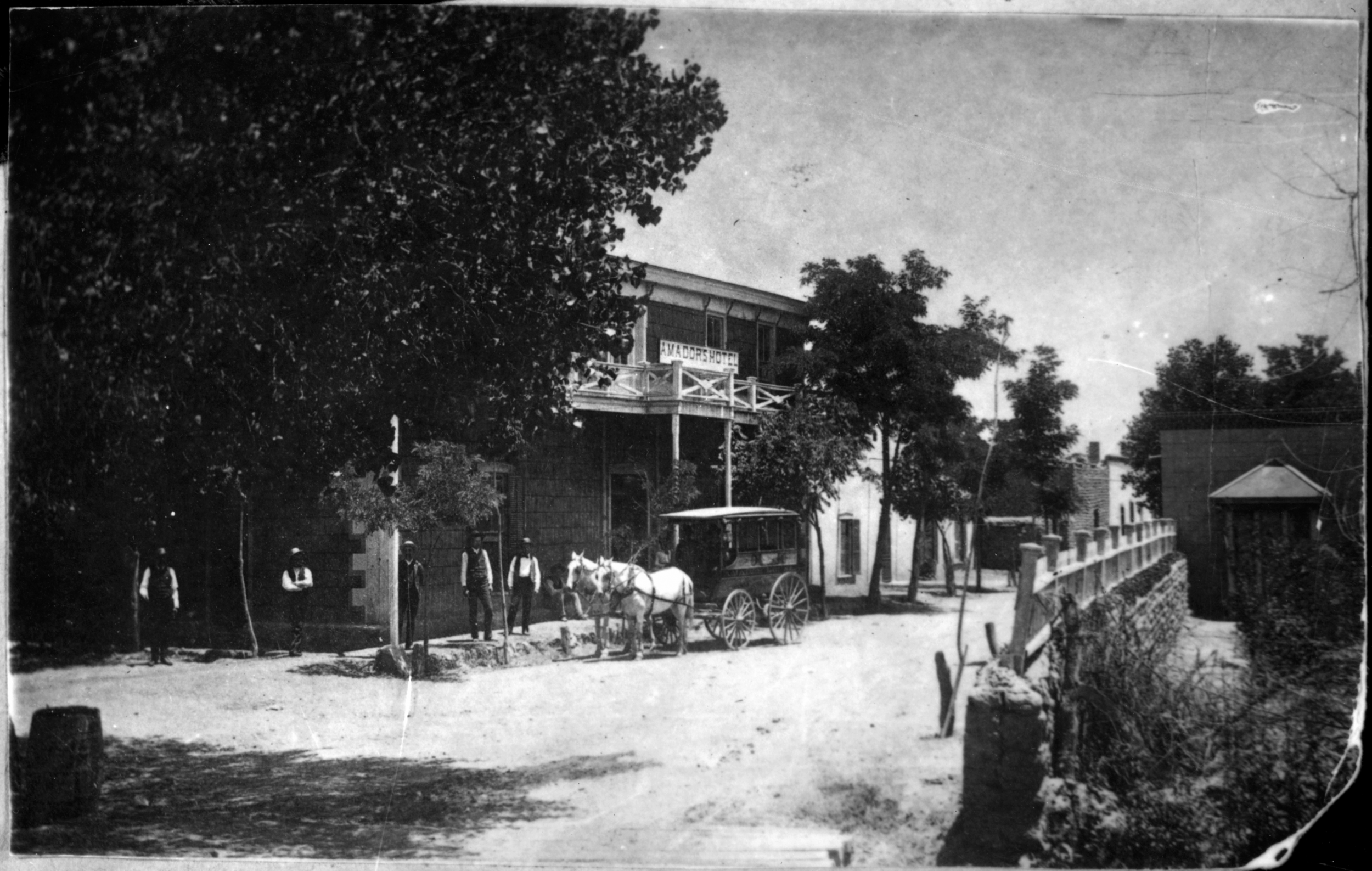 Amador Hotel circa 1890s