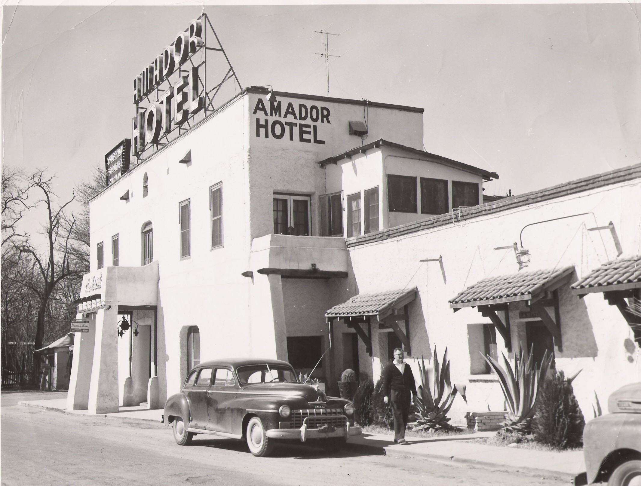 Amador Hotel, late 1940s