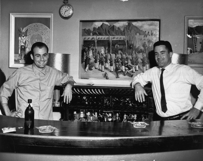 Pinto Bar bartenders, 1960s