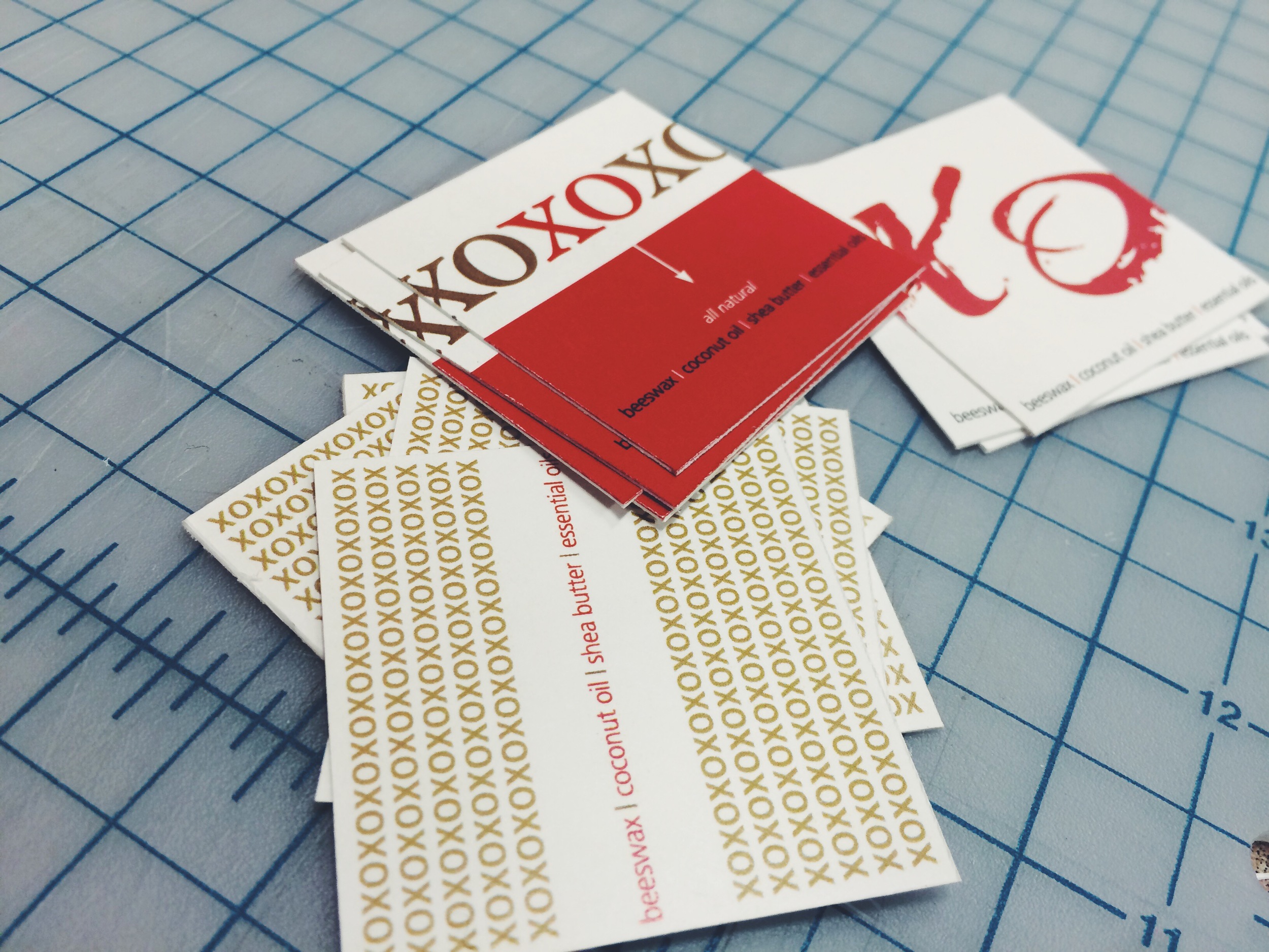 I'll punch a hole in the corner and use these as gift tags!