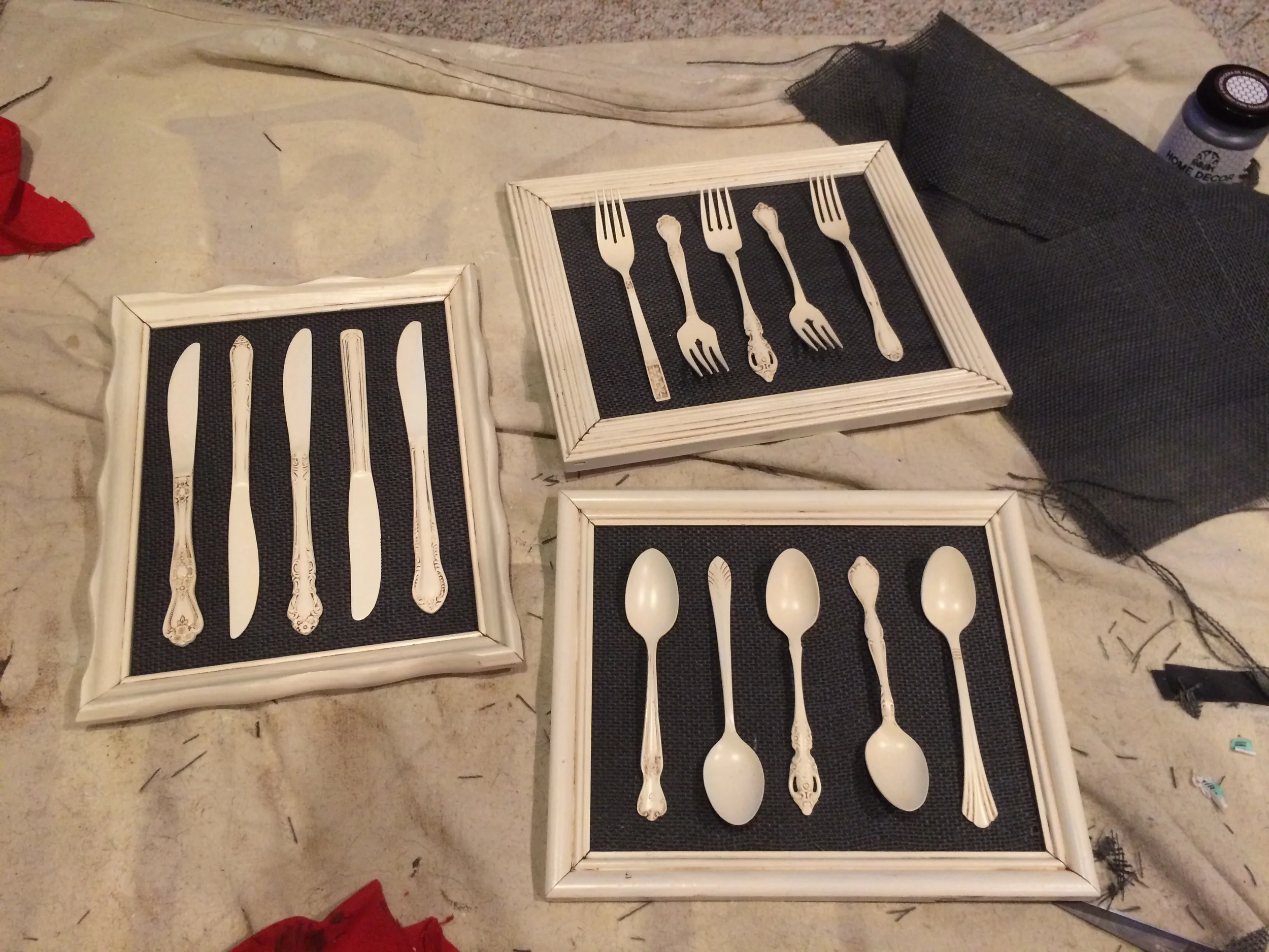 DIY Silverware Kitchen Art — Maria Makes Wholesome, Simple Recipes